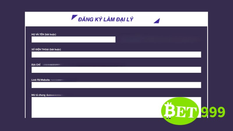 Đại Lý Nhà Cái Bet999 - Lợi Ích & Cách Đăng Ký Nhanh Chóng 3 Cách thức tham gia làm đại lý nhà cái đơn giản, nhanh chóng